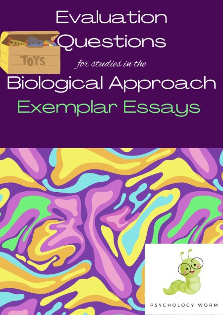 CIE- Evaluation Exemplar Essays for studies in the Biological Approach